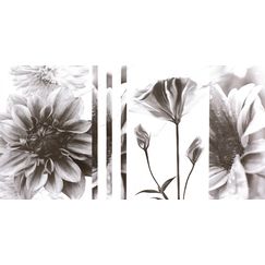 Декор Primavera Галатея TP3601SWFY черно-белый 30×60 см