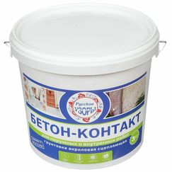 Бетоноконтакт (грунтовка) Русские узоры сцепляющий, 12 кг
