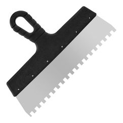 Шпатель Decor нержавеющий зубчатый 311-2300, зуб 6×6 мм, 300 мм