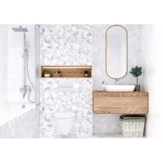 Плитка керамическая Alma Ceramica Бергамо TWU09BGM014 разноцветная 24,9×50 см, изображение 2