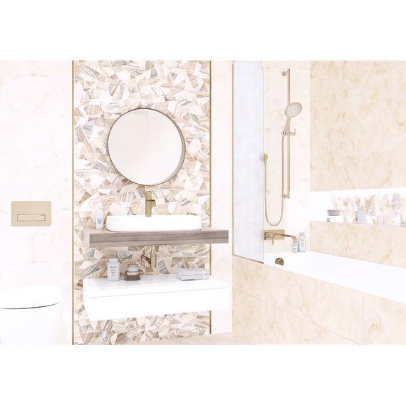 Плитка керамическая Alma Ceramica Бергамо TWU09BGM014 разноцветная 24,9×50 см, изображение 4