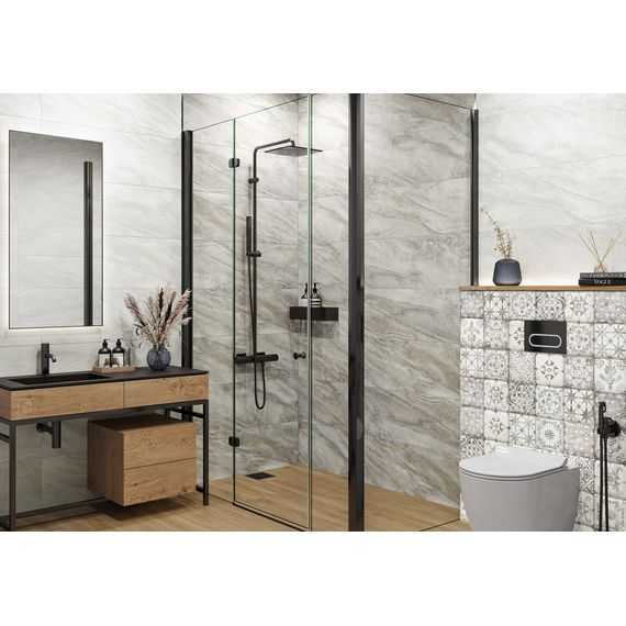Бордюр Delacora Фриз Платина BW0FRZ66 платиновый 1,2×90 см, изображение 3