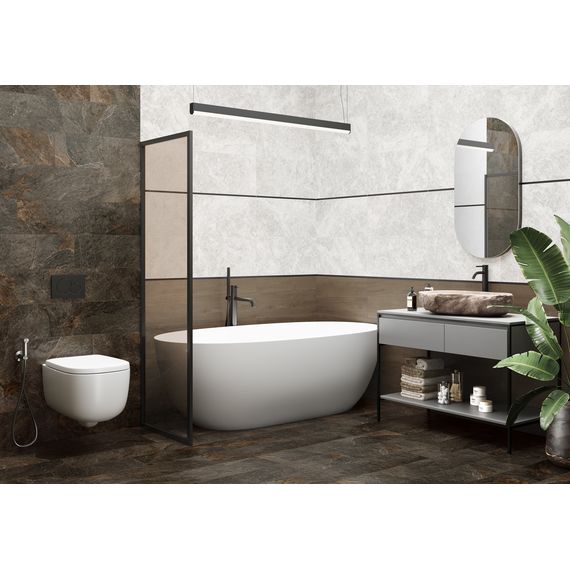 Керамогранит Delacora Тундра Серо-Коричневый D30012M серый 30×60 см, изображение 3
