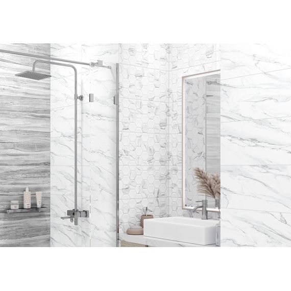 Плитка керамическая Alma Ceramica Вегас TWU09VEG007 белая 24,9×50 см, изображение 3