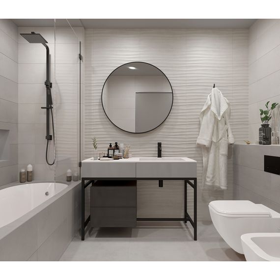 Плитка керамическая Global Tile Эко Лофт 10100001349 серая 25×60 см, изображение 3