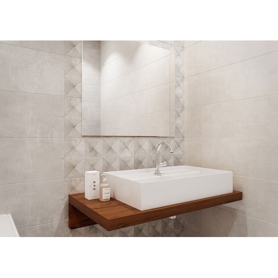 Декор Global Tile Лофт GT66VG серый 25×50 см, изображение 2