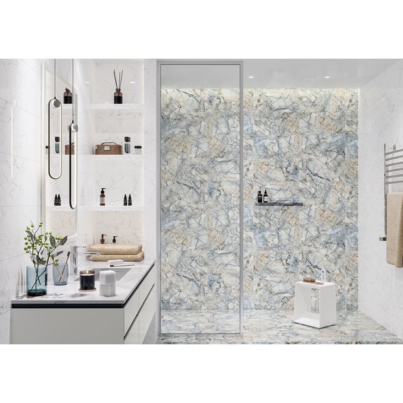 Плитка керамическая Global Tile Соло GT96VG синяя 41,8×41,8 см, изображение 2