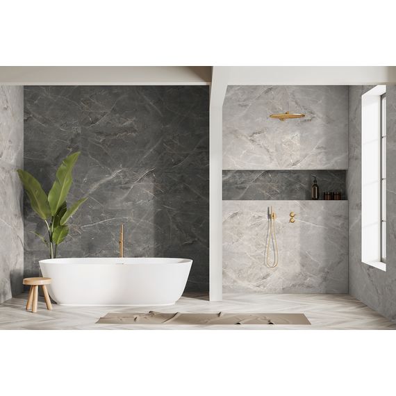Керамогранит Global Tile Тюльпан GT606012109SPR темно-серый 60×60 см, изображение 2