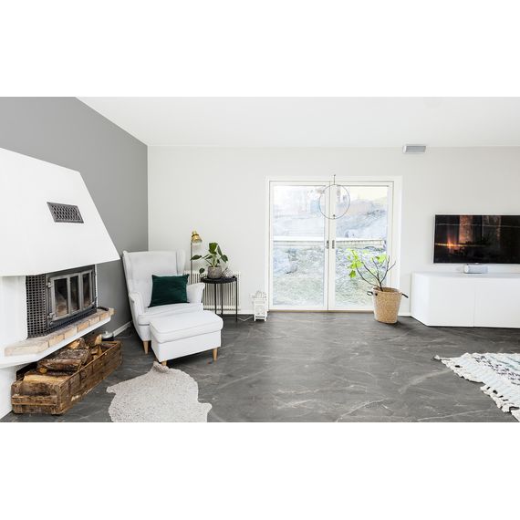 Керамогранит Global Tile Тюльпан GT1206012109SPR темно-серый 60×120 см, изображение 4