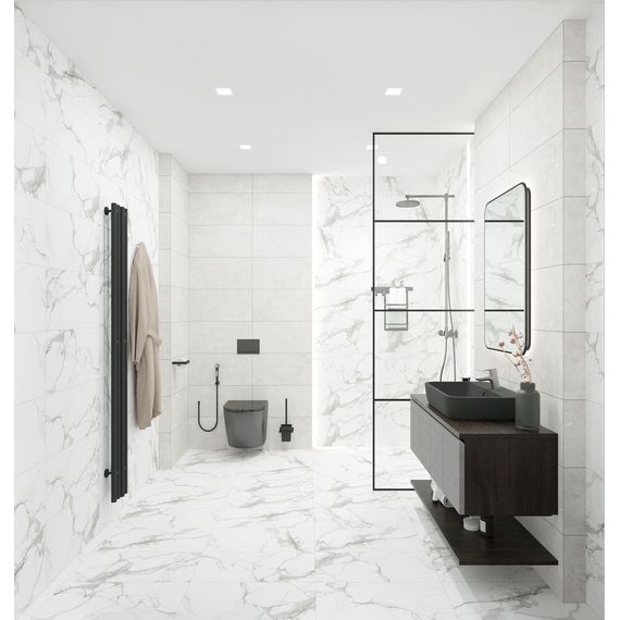 Керамогранит Global Tile Виктория 6260-0217 белый 30×60 см, изображение 2