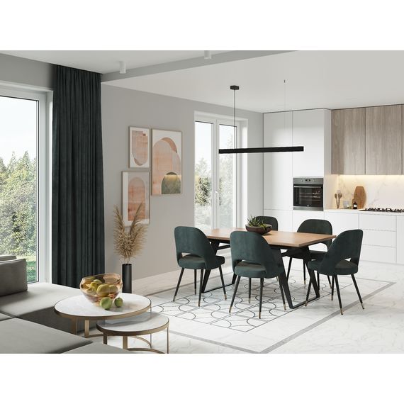 Керамогранит LB Ceramics Каррара Нова 6246-0106 белый 45×45 см, изображение 2