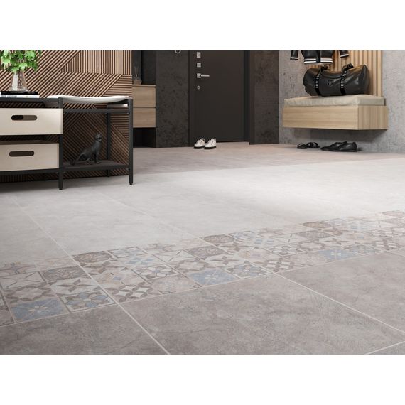 Керамогранит LB Ceramics Македония 6246-0058 серый 45×45 см, изображение 3