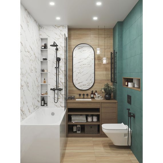 Керамогранит LB Ceramics Рерих 6260-0249 белый 30×60 см, изображение 3