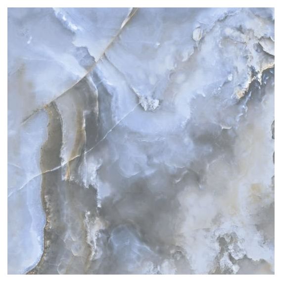 Керамогранит Primavera Honey Onyx Blue PR213 голубой 60×120 см