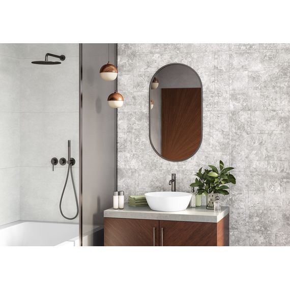 Керамогранит Alma Ceramica Бетон Про GFU60120BTP70R серый 60×120 см, изображение 6