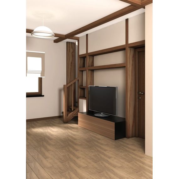 Керамогранит Beryoza Ceramica Дуб белый 14,7×59,4 см, изображение 4