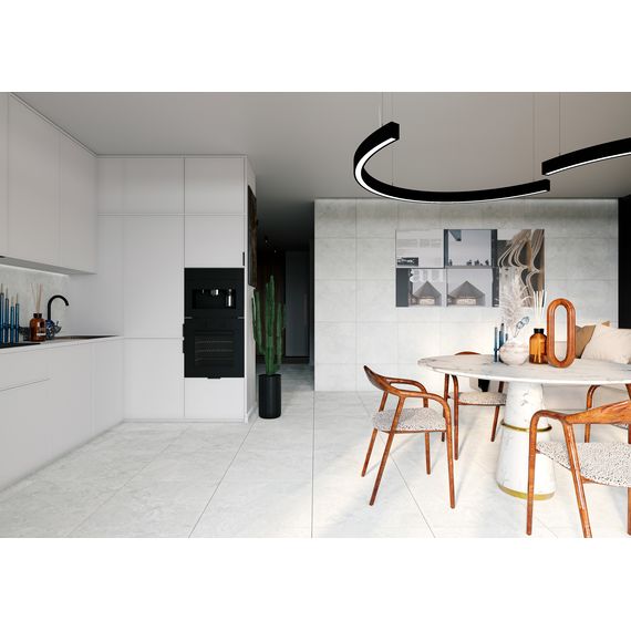 Керамогранит Dako Брекчия E-5000 серый 60×60 см, изображение 3