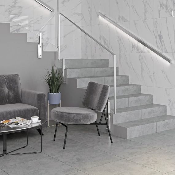 Керамогранит Dako Лофт E-3043 серый 60×60 см, изображение 2