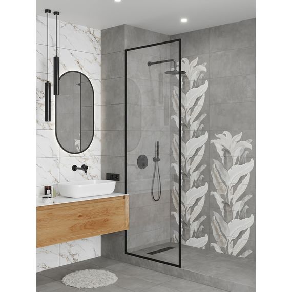 Декор LB Ceramics Янссон 7360-0018 серый 30×60 см, изображение 3