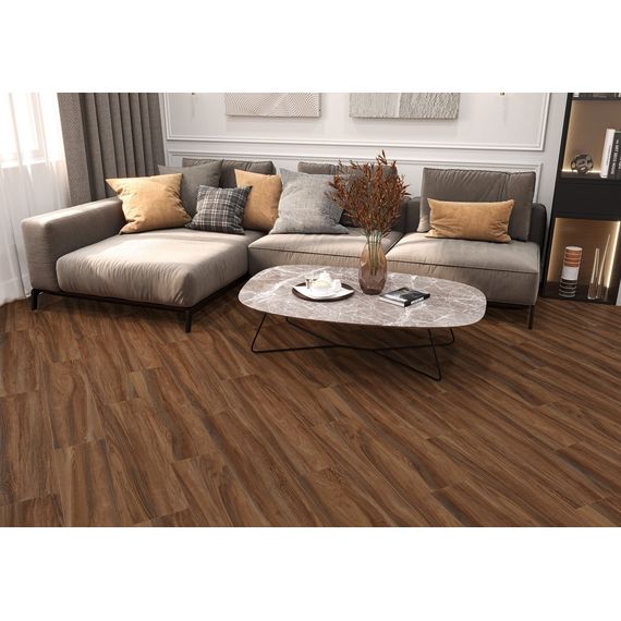 Керамогранит Alma Ceramica Айронвуд GFA92IRW48R шоколадный 20×90 см, изображение 5