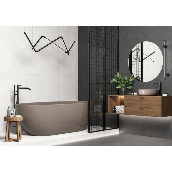 Керамогранит Alma Ceramica Бонд GFU6060BND20R графитовый 60×60 см, изображение 4