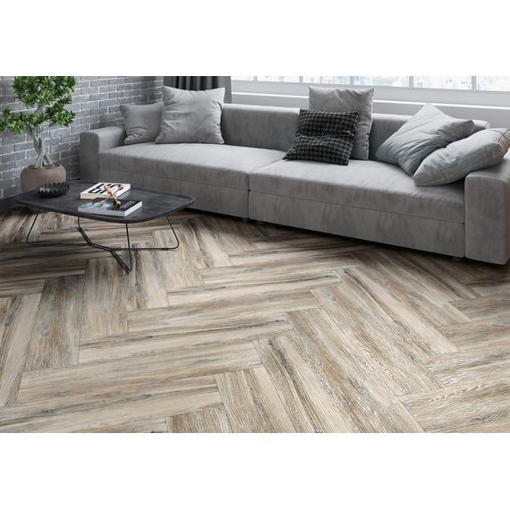 Керамогранит Alma Ceramica Вествуд GFA92WTD04R бежевый 20×90 см, изображение 4
