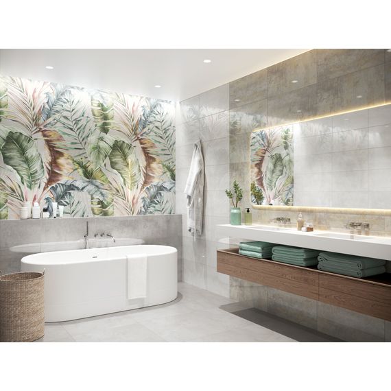 Плитка керамическая Global Tile Инфиниум GT227VG светло-серая 30×60 см, изображение 3
