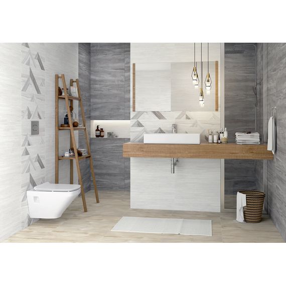 Керамогранит LB Ceramics Аспен 6260-0006 светло-серый 30×60 см, изображение 2