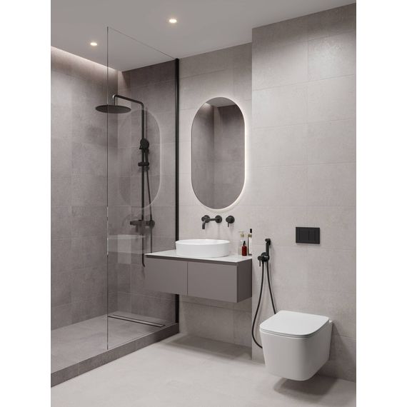 Керамогранит LB Ceramics Трэверс 6260-0190 темно-серый 30×60 см, изображение 3