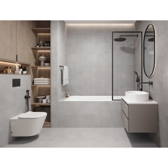 Декор LB Ceramics Трэверс 7260-0020 светло-серый 30×60 см, изображение 5
