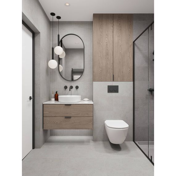 Керамогранит LB Ceramics Трэверс 6246-0114 серый 45×45 см, изображение 6