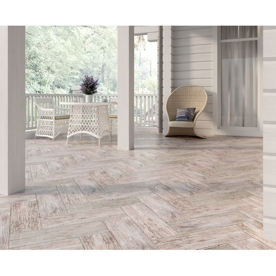 Керамогранит LB Ceramics Вестерн Вуд 6264-0056 белый 20×60 см, изображение 4