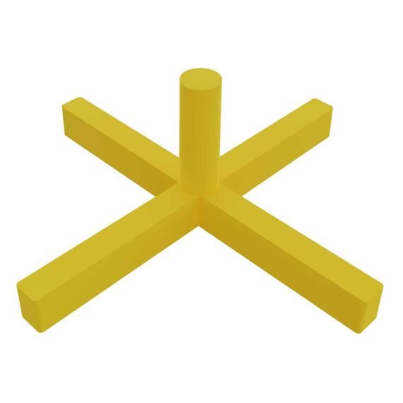 Крестики Decor Pro 443-0015 усиленные, 1,5 мм, 100 шт.
