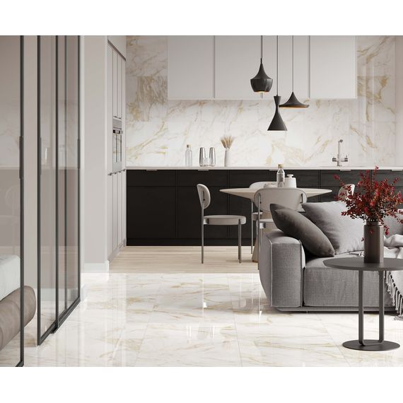 Керамогранит Laparet Калакатта Оро 124692 золотой 60×120 см, изображение 5