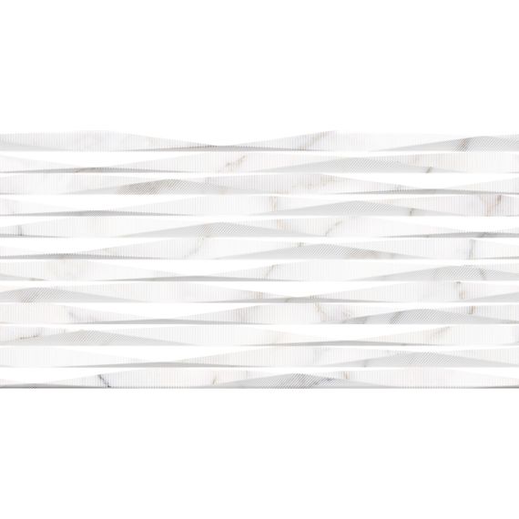 Плитка керамическая Alma Ceramica Гриджио TWU09GRG017 белая 24,9×50 см