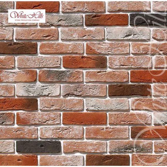 Декоративный кирпич White Hills Лондон Брик 301-50, плоскость