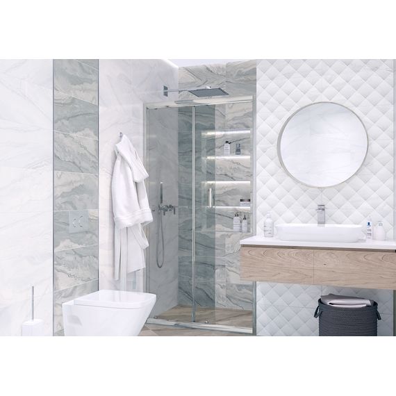 Плитка керамическая Alma Ceramica Аркадия TWU09ARC007 серая 24,9×50 см, изображение 2