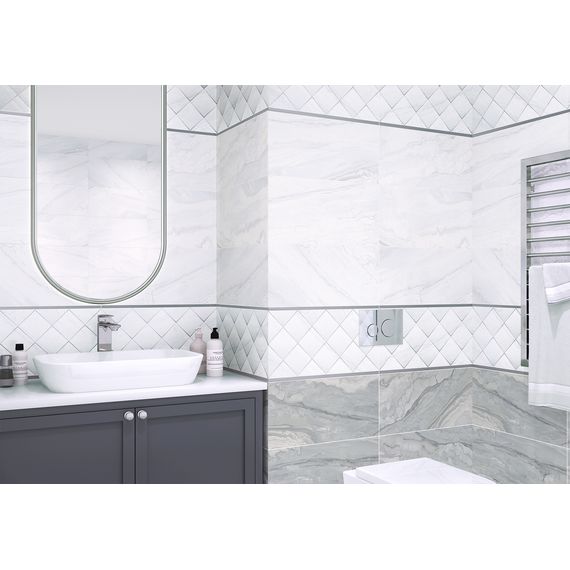 Плитка керамическая Alma Ceramica Аркадия TWU09ARC707 серая 24,9×50 см, изображение 3
